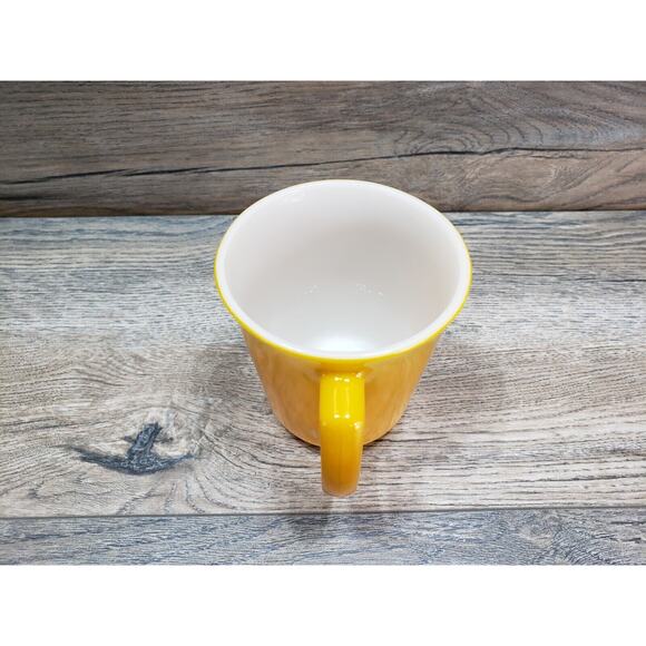 Corelle Citrus Yellow Corning Coffee Mug Cup Vintage - Picture 6 of 10
